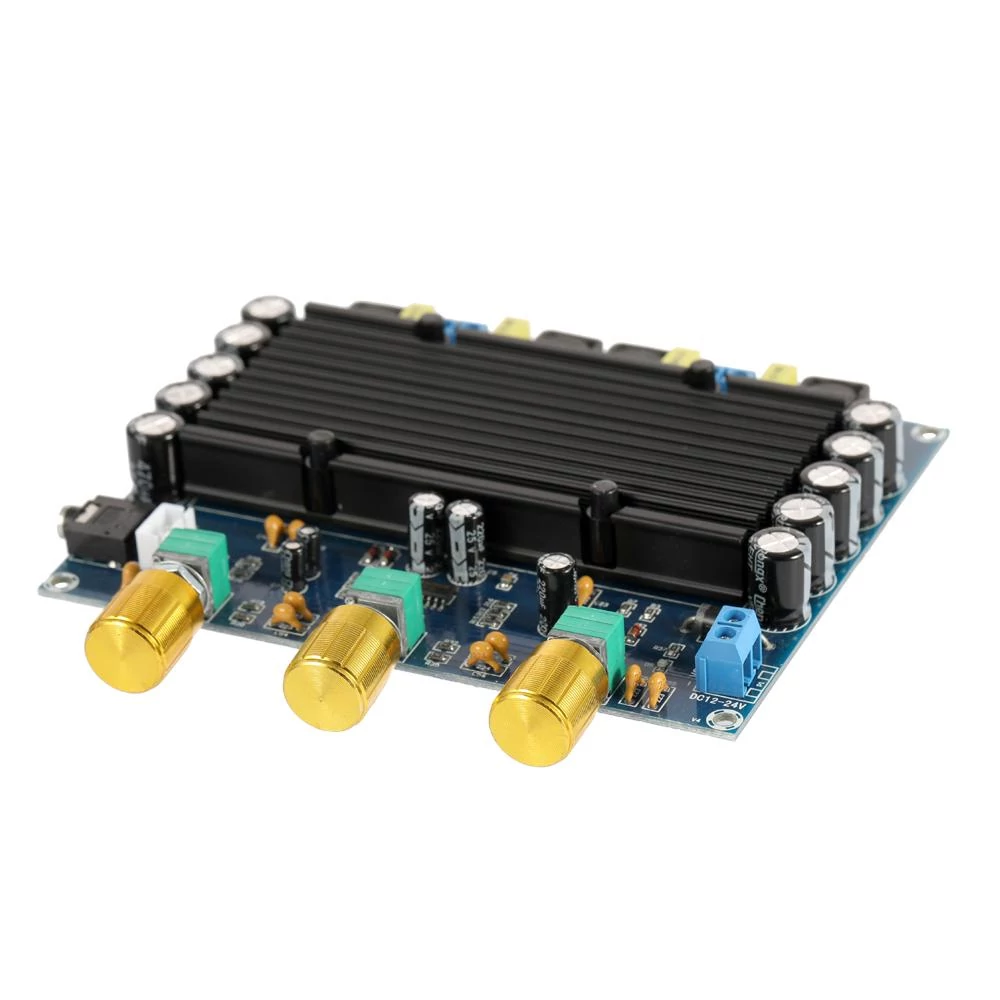 XH-M549 erősítő modul, 2*150 watt + hangszín szabályzó