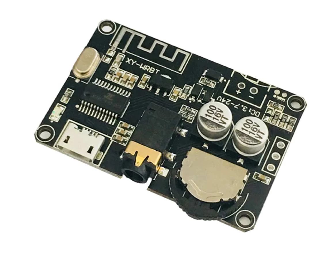 XY-WRBT Bluetooth 5.0 audió vevő egység,dekódoló , 3,5 jack kimenet (3,7-24 V)