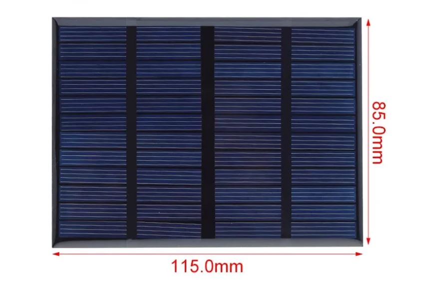 12V 1.3W 108MA Szolár Panel