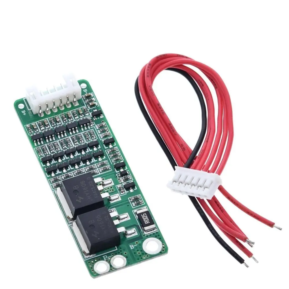5S 15A BMS, 18650 Li-ion akku felügyeleti modul 21 volt NEM BALANSZOS