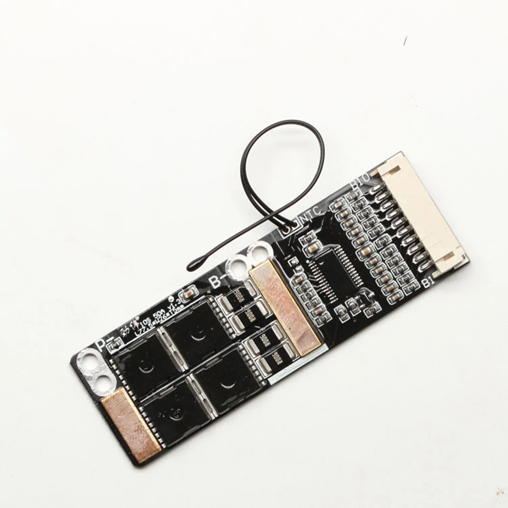 10S 40A 18650 Akku felügyeli rendszer BMS, 37(42) V Li-ion védő modul