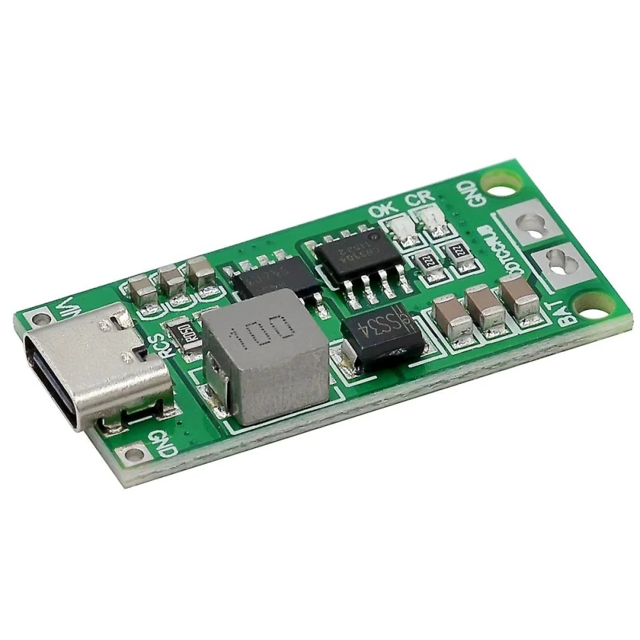 LI-Ion 3S / 4A Akku pakk töltő - USB-C