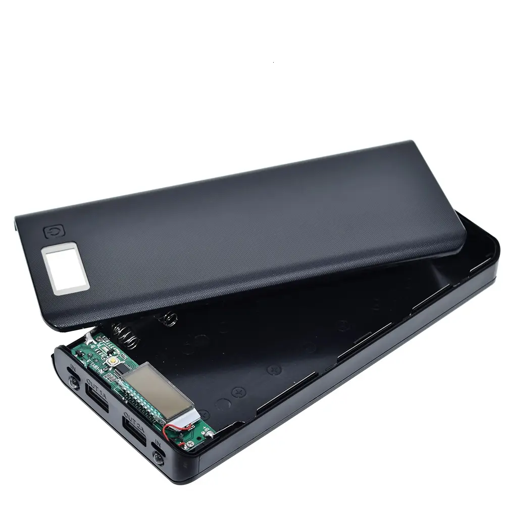 Power Bank ház 8 db 18650 cella részére