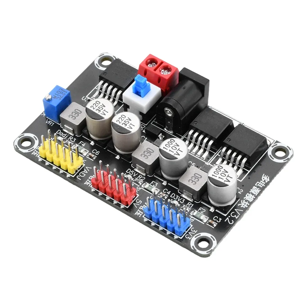 LM2596 táp modul, állítható és fix feszültségek