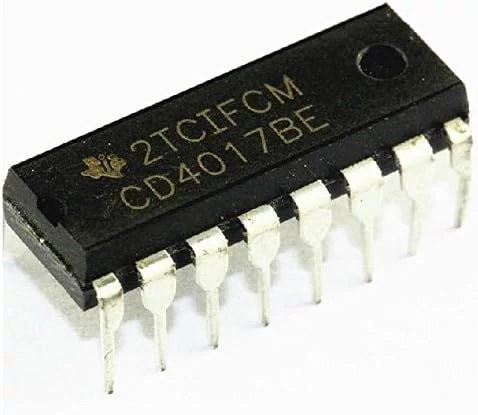 CD4017 Decimális számláló IC