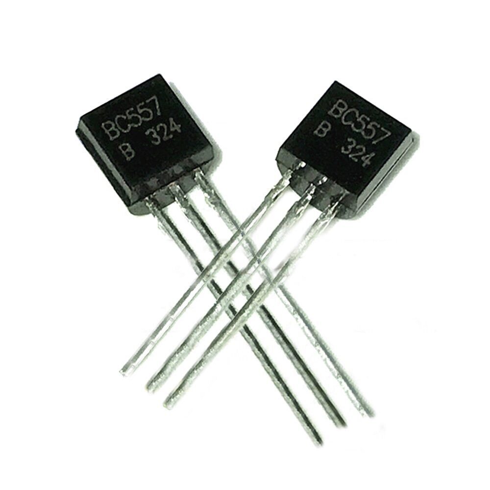 BC557 ( BC557B ) - Tranzisztor, PNP, 100mA/45V /10 db