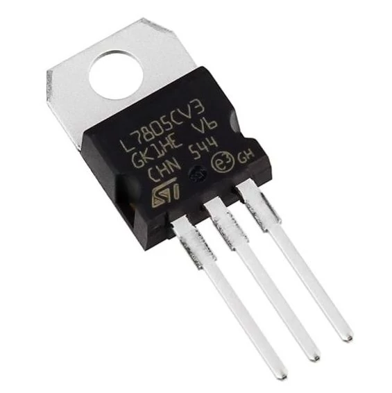 L7805cv 5V - os feszültségszabályzó IC