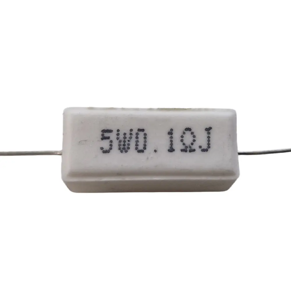 Cement ellenállás 5W 0,1 Ohm