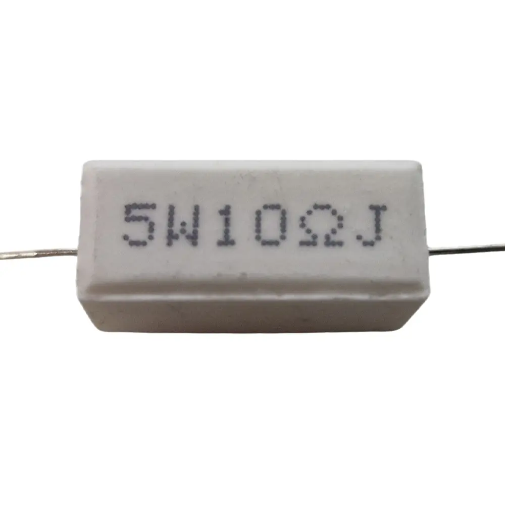 Cement ellenállás 5W 10 Ohm
