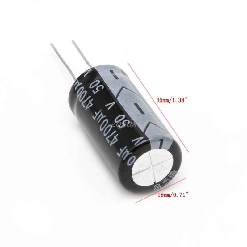 Elektrolit kondenzátor 50V 4,7μF