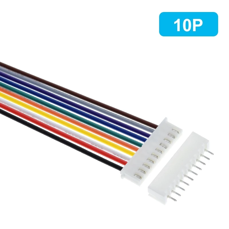 Micro JST 10P kábel dugó