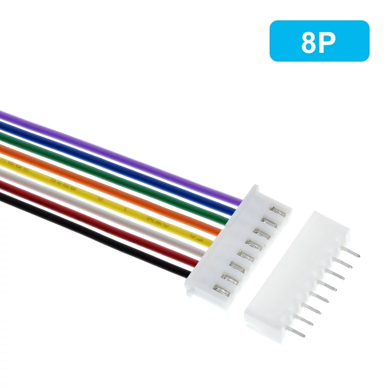 Micro JST 8P kábel dugó