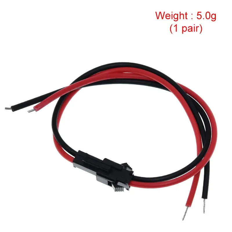 JST-SM 2 pin-es csatlakozó pár (dugó-aljzat) 15 cm 