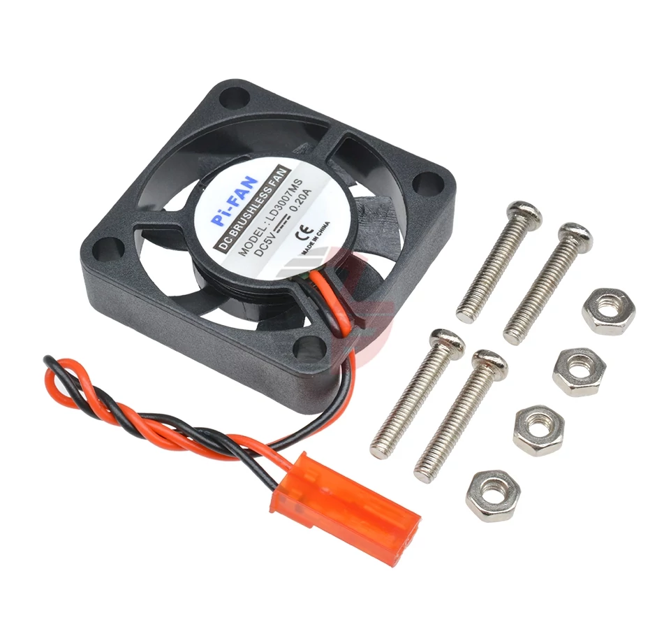 Hűtő ventilátor 3x3 cm, 5V, 0,2A
