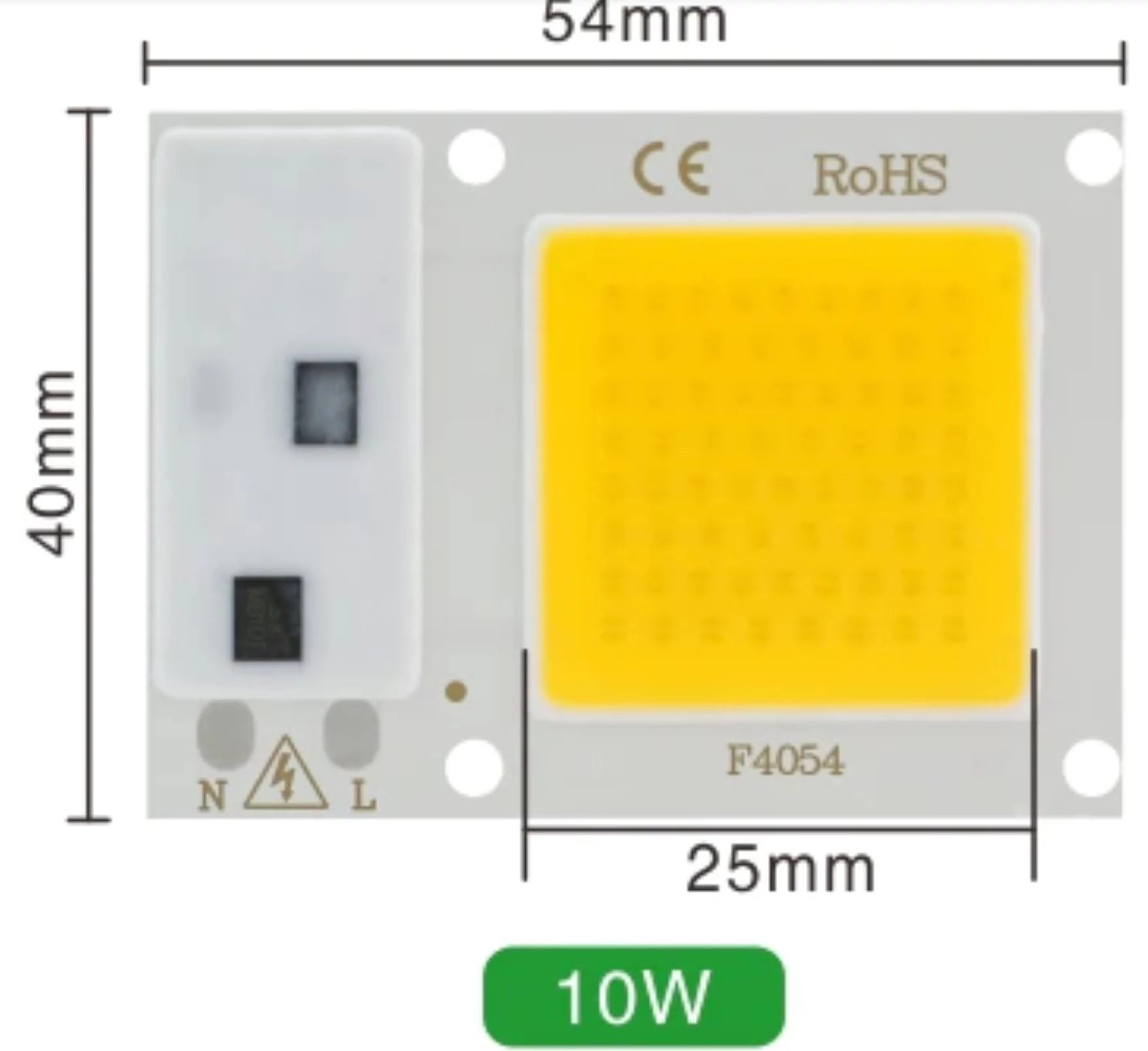 Led COB reflektor 20W /230V hideg fehér