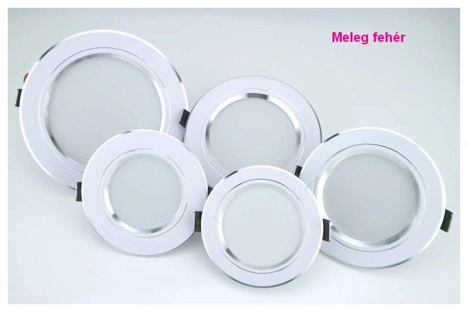 LED beépíthető lámpa fehér 18W/230V MF