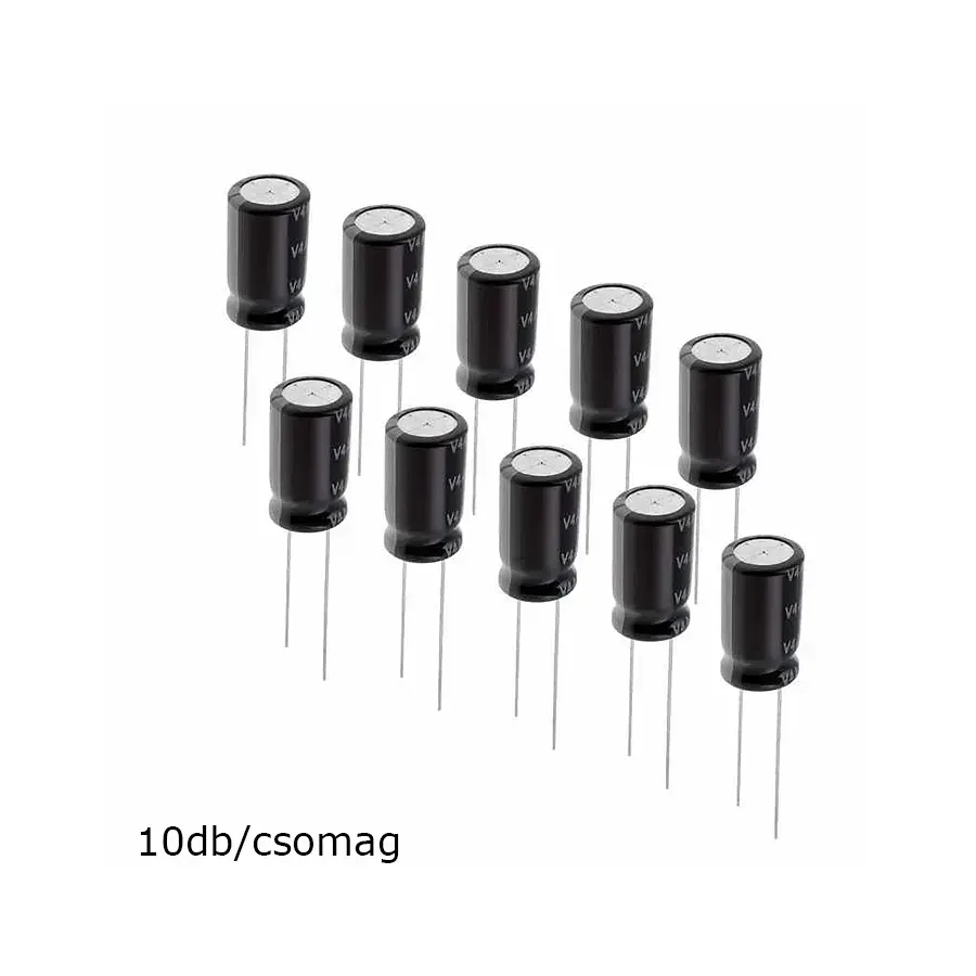 Elektrolit kondenzátor 25V 22μF/10db