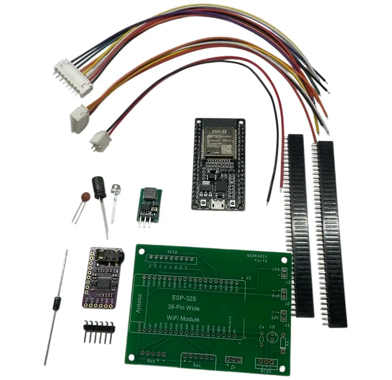 Internetrádió, ESP32  DIY kit